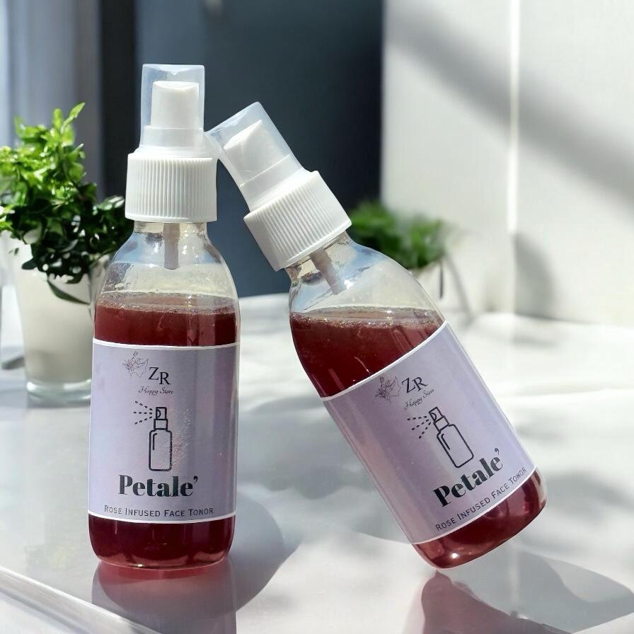 Petale' Rose Infused Face Toner – Pack of 2 for Glowing Skin