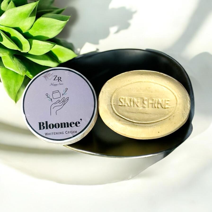 Glow Duo: Bloomee’ Cream & Skin Shine Soap Combo
