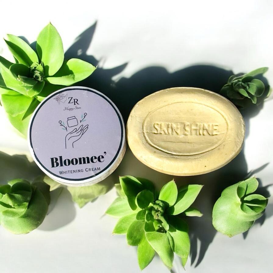 Glow Duo: Bloomee’ Cream & Skin Shine Soap Combo